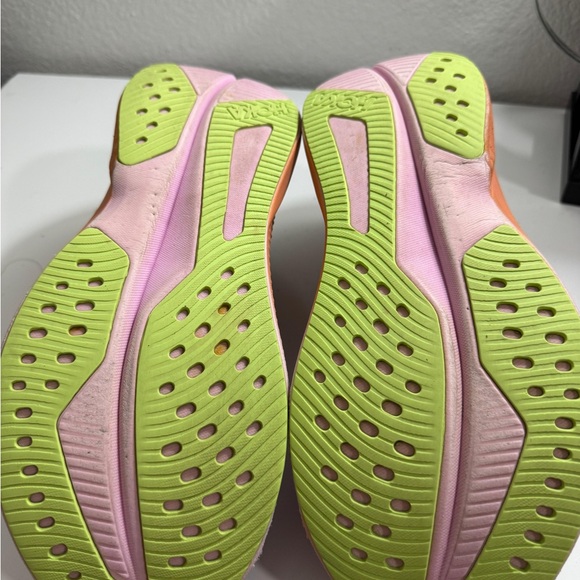 Hoka Women's Mach 6 Athletic Shoes - Pink and Blue - Picture 8 of 9